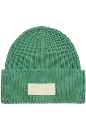 Marc O’ Polo Beanie aus Organic Cotton grün