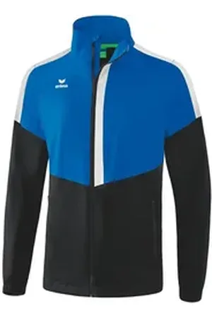 Erima Regenjacke Squad Allwetterjacke blau|schwarz 152