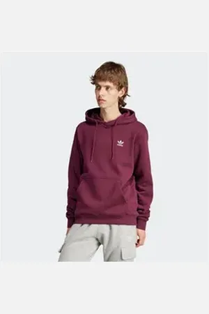 adidas Originals Kapuzensweatshirt ESSENTIAL HOODY rot XS