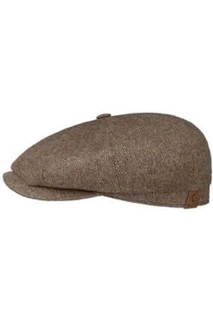 Stetson Schiebermütze Hatteras Saus reiner Seide mit UV-Schutz braun 59/L