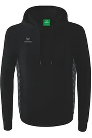 Erima Trainingsjacke Essential Team Kapuzensweat schwarz L