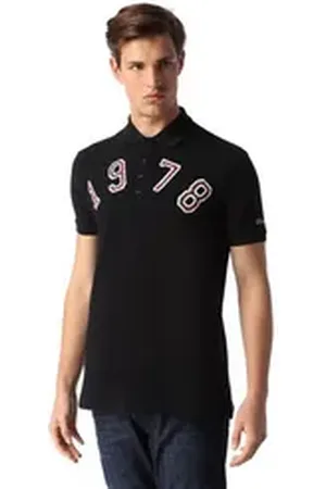 Diesel Poloshirt T-DANIEL-AB CAMICIA schwarz