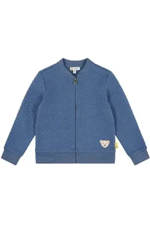 Steiff Strickjacke Sweatjacke Butterfly blau 104