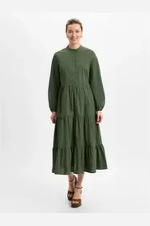Ambiance A-Linien-Kleid grün 40