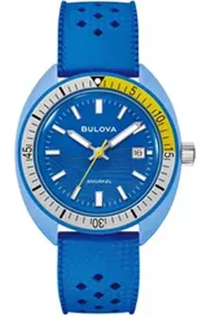 BULOVA Quarzuhr Quarz Snorkel Blau blau