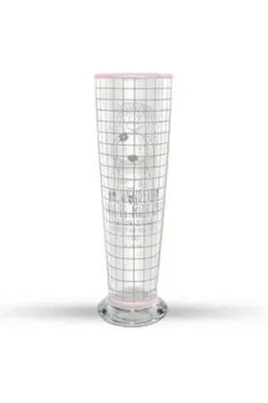 Mr. & Mrs. Panda Bierglas Hund Dame - Transparent - Geschenk, Vatertag, kuschelig, Haustier, Hu, Premium Glas, Elegantes Design