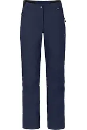 Bergson Regenhose LYNDE COMFORT Thermo Damen Regenhose, leicht wattiert, 12000 mm Wassersäule, Kurzgrößen, p blau kurz | 17