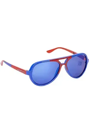 SPIDERMAN Sonnenbrille Marvel für Kinder mit 100% UV Schutz blau