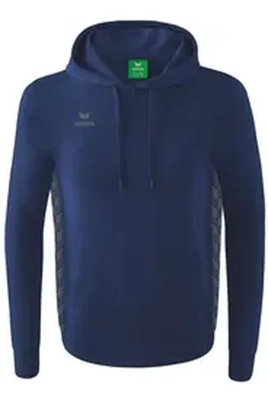Erima Trainingsjacke Essential Team Kapuzensweat blau XXL
