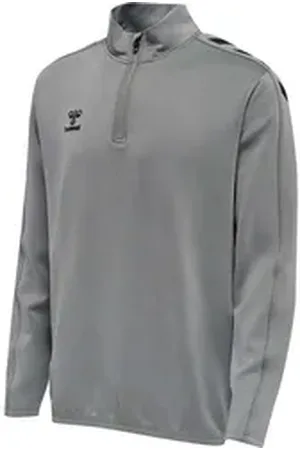 Hummel Fleecepullover Herren Trainingstop Core XK Half Zip Poly Sweat 211479 grau M