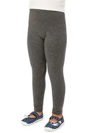 Merry Style Leggings Mädchen Lange Hose MS10-225 (1-tlg) aus Baumwolle grau 116