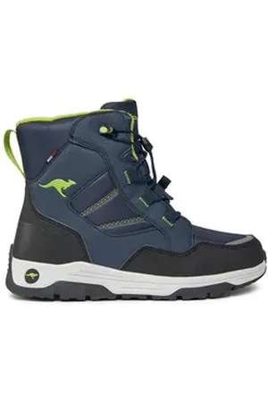 KangaROOS Schneeschuhe Schneeschuhe K-Mj North Rtx 18928 000 4054 Dk Navy/Lime blau 36