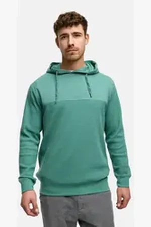 INDICODE Kapuzenpullover INTommaso aus Waffelstrick-Jersey für eine leichte, luftige Textur M