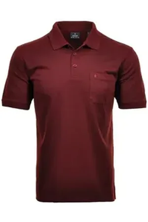 Ragman Poloshirt rot 5XL