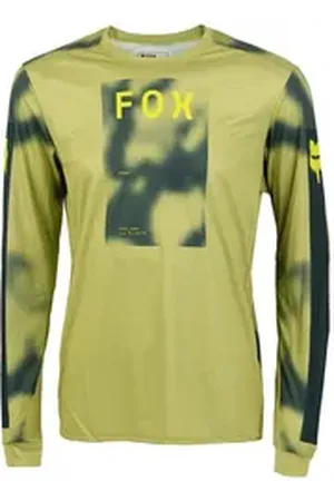 Fox Racing Radtrikot Ranger Long Sleeve Jersey Taunt - Pale Green grün L