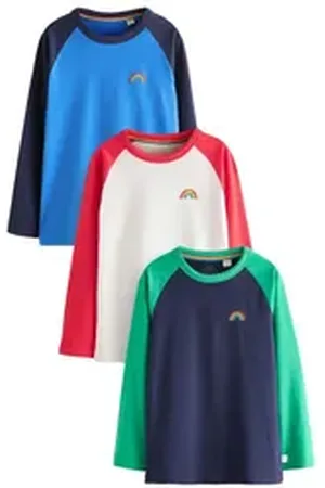 Little Bird Langarmshirt Langarmshirts 3er-Pack (3-tlg) blau 1.5-2 Yrs