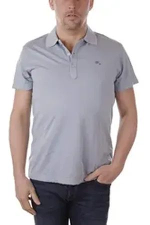 Diesel Poloshirt T-Larry Camicia Polo blau