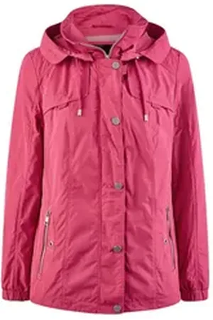 Barbara Lebek Sommerjacke Damen Jacke - raspberry (1-St) rot 44