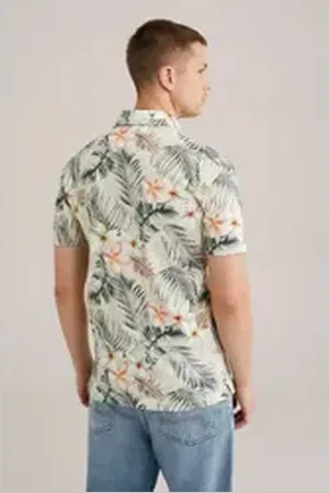 WE Fashion Poloshirt beige|bunt L
