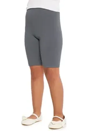 Merry Style Leggings Mädchen Kurze Hose Radlerhose MS10-227 (1-tlg) aus Baumwolle grau 158