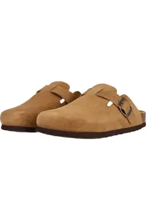 Cruz Corwin Leather Cork Clog Sandale gelb 40 EU