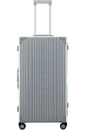 Aleon Hartschalen-Trolley Traveler, 4 Rollen, Aluminium silberfarben