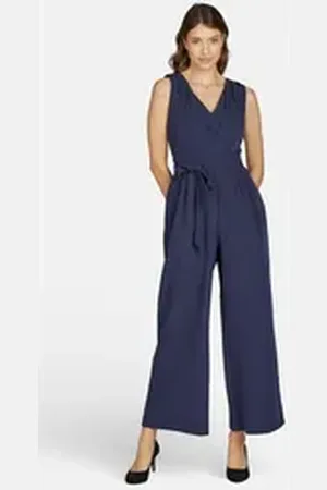 Kleo Jumpsuit (1-tlg) im Marlene-Schnitt blau 42