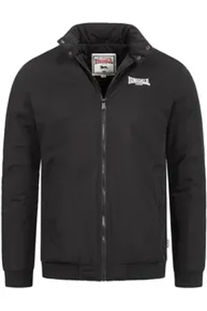 Lonsdale London Sommerjacke Herren Übergangsjacke Polgooth schwarz M