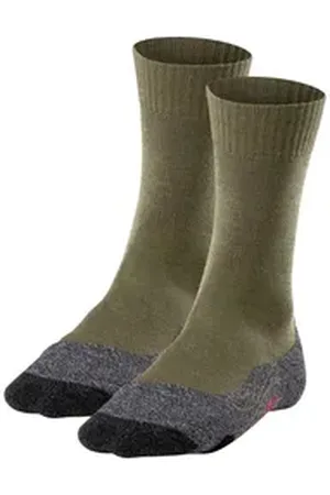 Falke Kurzsocken Herren Socken 2er Pack Synthetisch TK2 SO (Packung, 2er Pack) bunt|grün 42-43