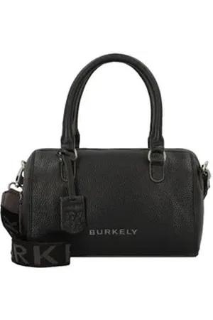 Burkely Henkeltasche Always Alyx, Leder schwarz