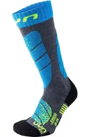 UYN Socken Ski Junior grau 35-38