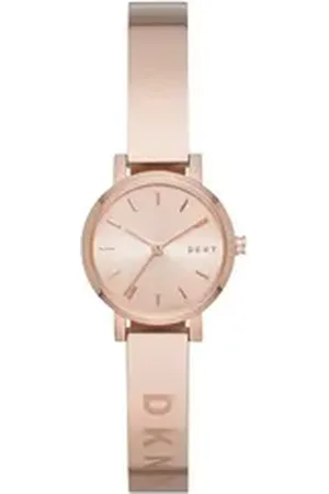 DKNY Quarzuhr Edelstahl goldfarben