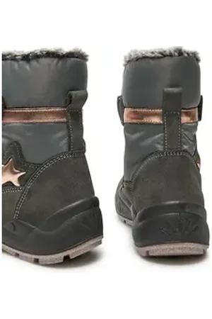 Primigi Schneeschuhe 6878555 S GORE-TEX Grau Schnürschuh grau 32 EU