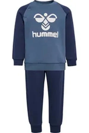 Hummel Jogginganzug HUMMING CREWSUIT (2-tlg), für Kinder blau 56