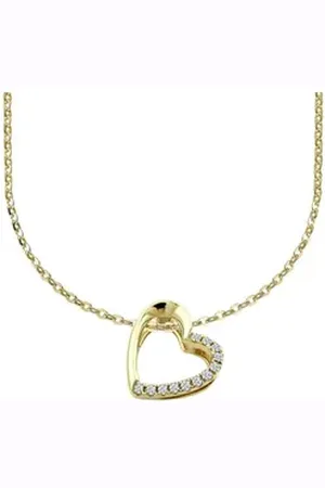 adam & eve Collier Halskette 0,07ct Brillanten 585/- Gold gelb|goldfarben