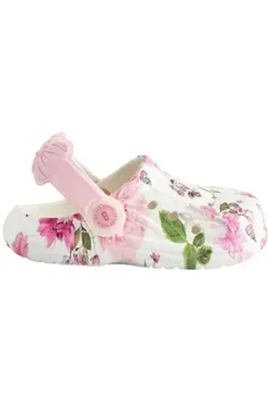 Ted Baker Clogs für Mädchen mit Schleife Clog (1-tlg) weiß 28 EU
