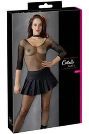 Cottelli Collection Cottelli PARTY Minirock Cottelli PARTY - Faltenminirock - (L,M,S,XL) schwarz S