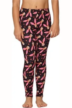Merry Style Leggings Mädchen Lange Hose MS10-337 (1-tlg) aus Baumwolle bunt 152