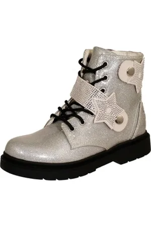 Lelli Kelly Stella Stellina Schnürboots silberfarben 27 EU