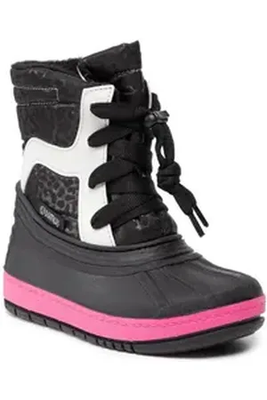 Boatilus Schneeschuhe Skaty Lace NS07 VAR. 05ZU Black Fuxia 1 Schnürschuh schwarz