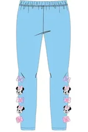 Disney Leggings Minnie Maus Leggings für Mädchen, Pink & Blau, Gr. 104–134 blau 134
