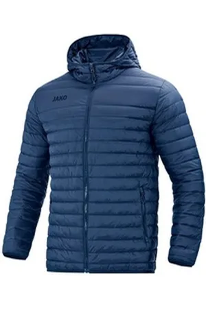 Jako Stadionjacke Steppjacke Freizeitjacken Herren Bequem blau XL