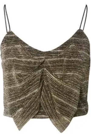 Guido Maria Kretschmer Collection Tanktop Delia (1-tlg) Weiteres Detail goldfarben 38