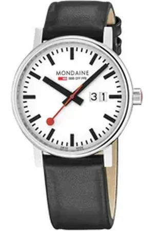 Mondaine Quarzuhr MSE.40210.LBV Herrenuhr evo2 SBB Big-Date 40mm 3ATM MSE.40210.LBV Herrenuhr evo2 SBB Big-Date 40mm 3ATM