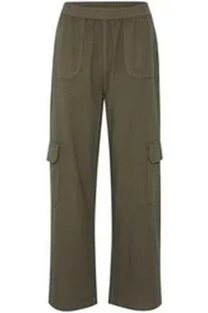 Kaffe Anzughose Pants Suiting KAnaya grün 34