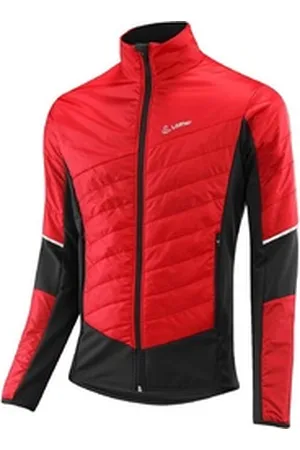 Löffler Skijacke Funktionsjacke Pace Hybrid Primaloft rot 50