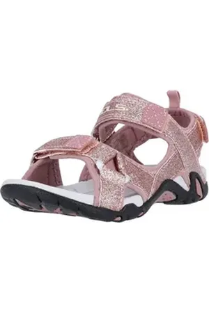 MOLS Buruke Sandale im coolen Glitzer-Design rosa 32 EU