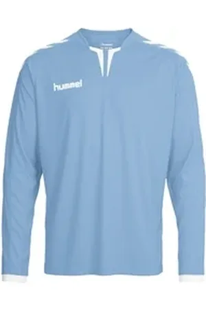 Hummel Fußballtrikot Herren Core LS Poly Jersey Langarm-Trikot blau XXL