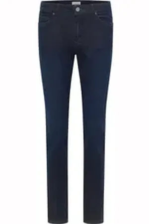 Mustang Slim-fit-Jeans Damen Style Crosby Relaxed Slim blau 42