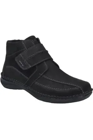 Josef Seibel New Anvers 95 Klettstiefel Winterstiefel, Komfortschuh, Winterschuh in Schuhweite K schwarz 40 EU
